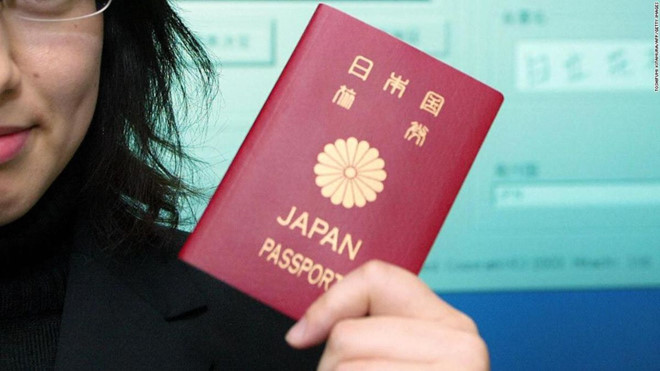 Hộ chiếu Nhật Bản “quyền lực” nhất thế giới