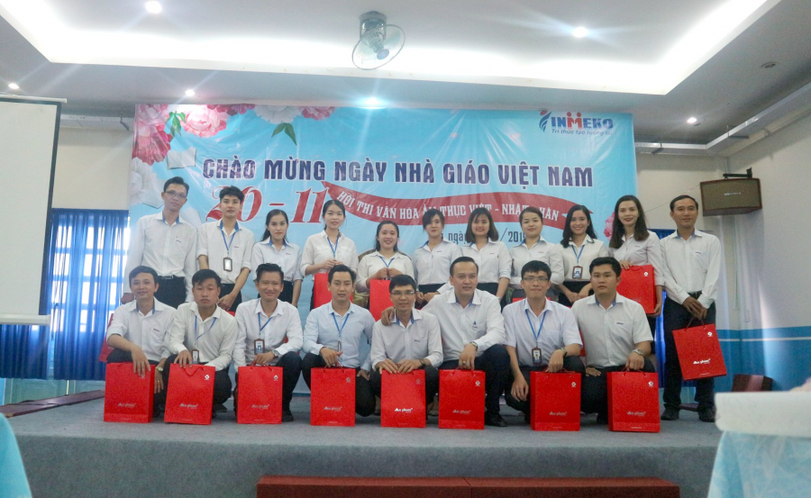 Lễ chào mừng ngày nhà giáo Việt nam 20/11 tại INMEKO